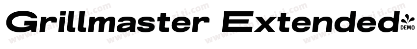 Grillmaster Extended字体转换